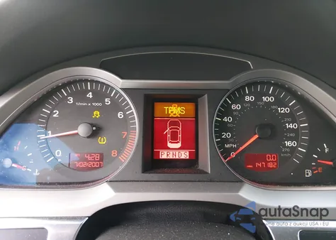 2007 Audi A6 3.2 z USA, uszkodzony, nr VIN WAUEH74F17N112807